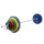 Kroon OP-140 Pro Rubber Coated Olympic Plate Set