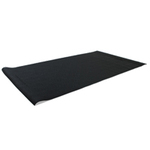 Helisports vloermat zwart 180x100cm