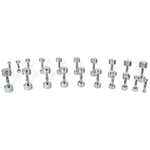 Kroon Chromen dumbbells (1 tot 10 kg)