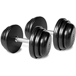 Kroon FDS-04 Rubberen Dumbbells 20kg set