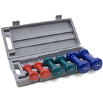 Kroon Vinyl Dumbbell set 6kg