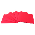 Kroon vloertegel 12mm rood (6 stuks)
